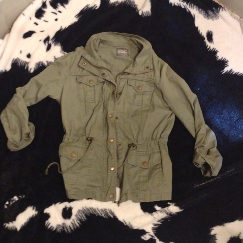 Olive green jacket